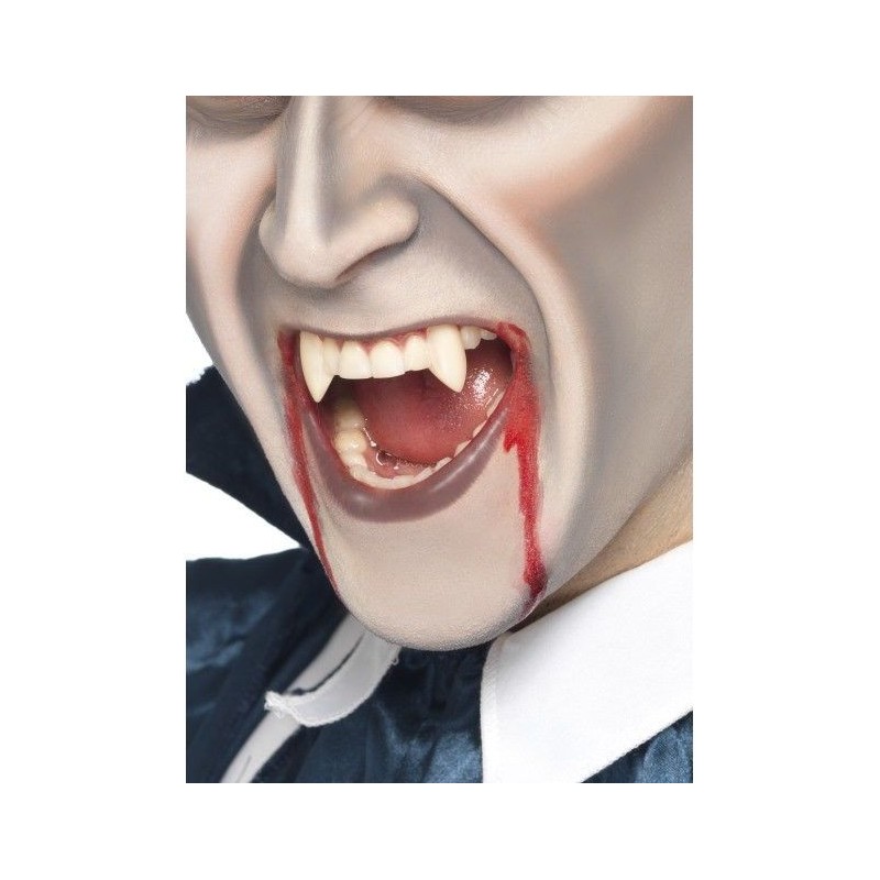 Colmillos dracula blancos dientes vampiro