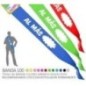 Banda al mas (escribir) 100 mm ancho colores sur