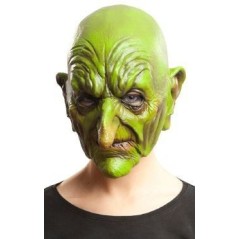 mascara bruja verde careta entera