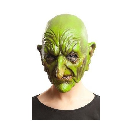 mascara bruja verde careta entera