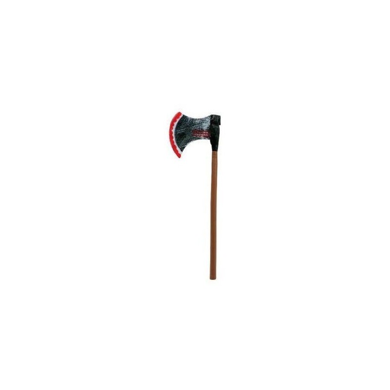 Hacha sangrienta 62 cm para halloween