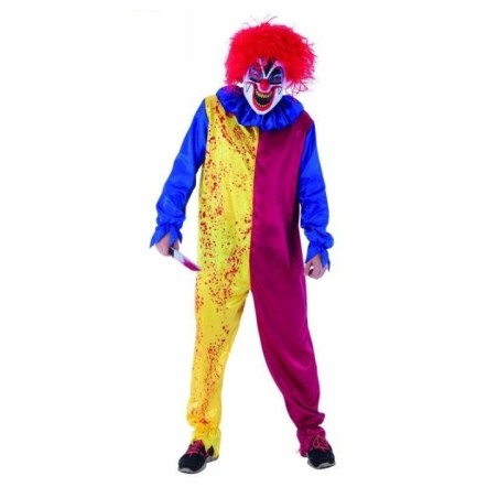 disfraz payaso asesino para hombre talla l broma terror