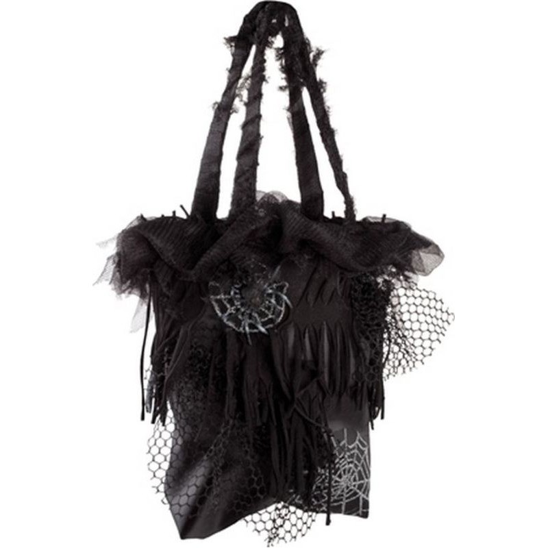 Bolso de telarañas para halloween