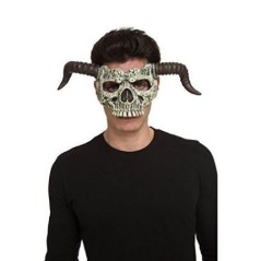 mascara calavera carnero demoniaco en foam deluxe