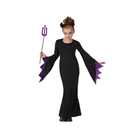 disfraz reina malvada tinieblas malefica talla 3 4 anos