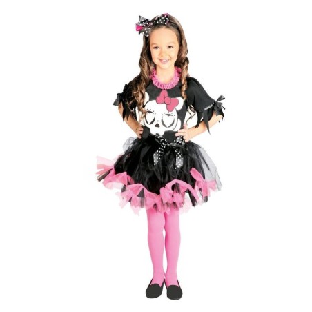 disfraz calavera para nina talla 5 6 anos con tutu