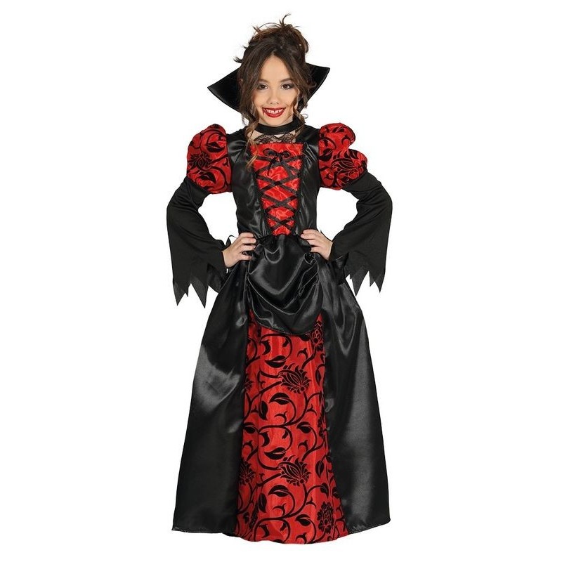Disfraz condesa vampira para niña tallas