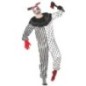 disfraz payaso asesino pierrot talla m o l adulto