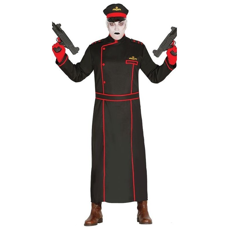 Disfraz militar gotico Bison Street hombre