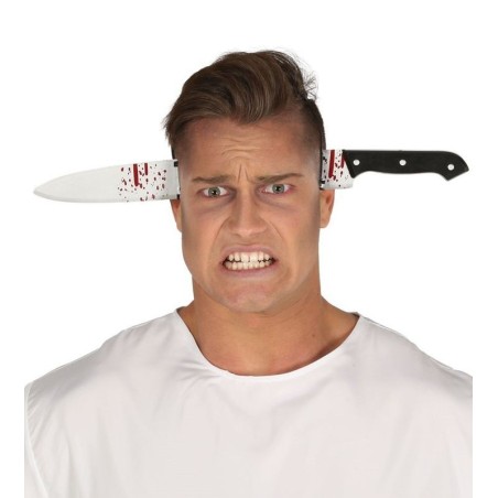diadema cuchillo con sangre