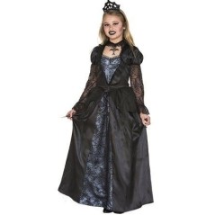 disfraz reina malvada nina gotica talla 4 6 anos