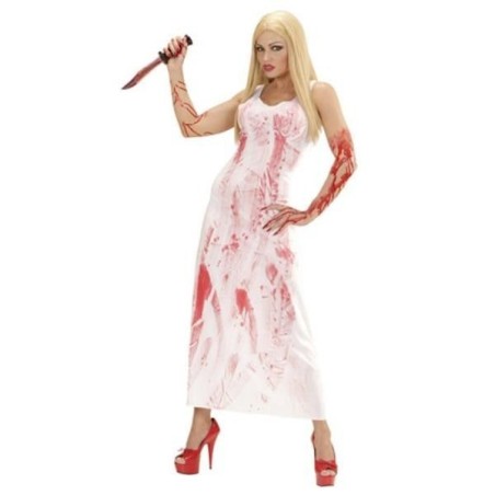 Disfraz novia fantasma carrie mujer talla L-Tus Disfraces