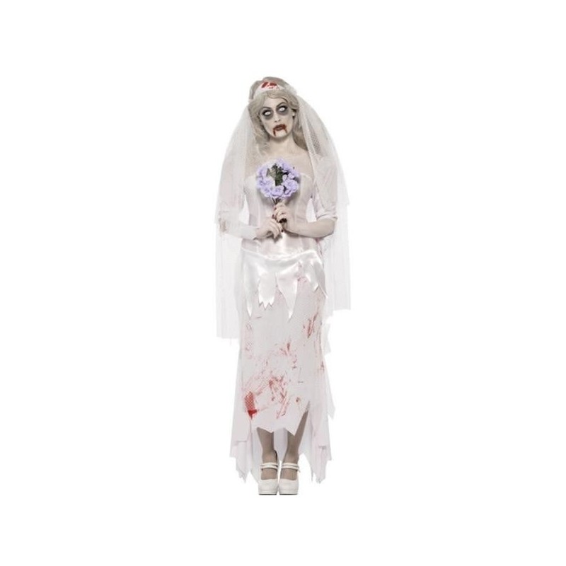 Disfraz novia fantasma cadaver mujer tallas
