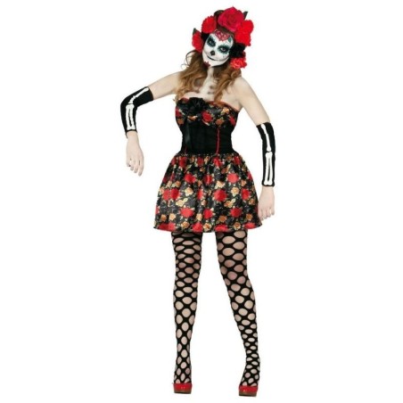 disfraz catrina talla m la muerte mejicana 80937