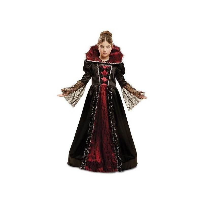 Disfraz princesa vampira niña tallas