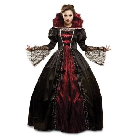 disfraz vampira deluxe talla estandar ml vampiresa noble