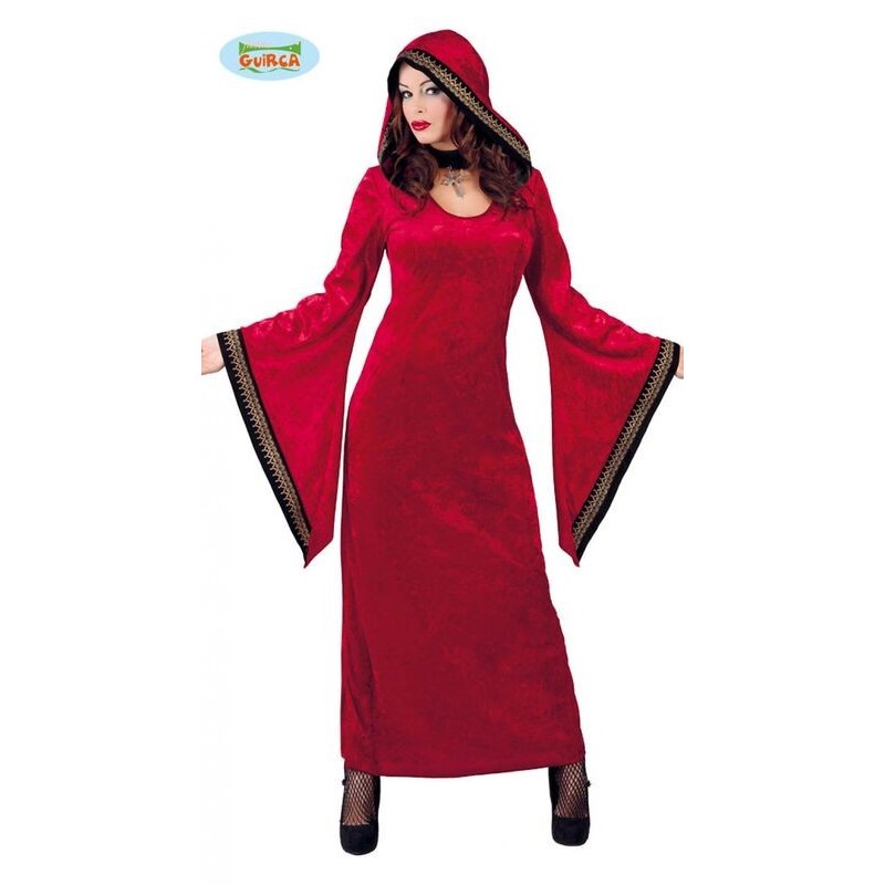 Disfraz Beherit bruja roja mujer tallas
