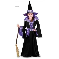 disfraz bruja morada elegante talla 3 4 anos