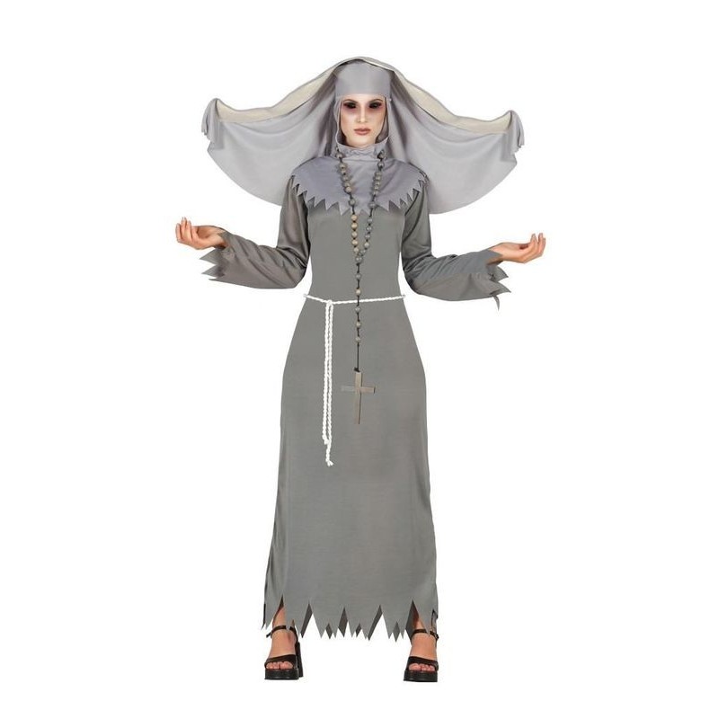 Disfraz monja gris american horror tallas
