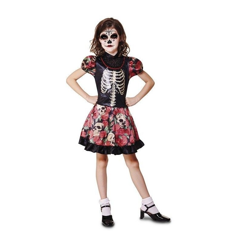 Disfraz catrina niña dia de los muertos