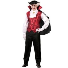 disfraz conde dracula vampiro adulto talla l