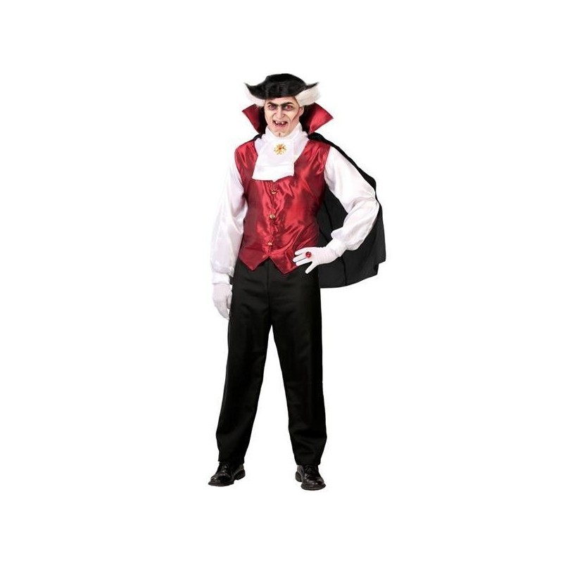 Disfraz conde Dracula vampiro hombre tallas