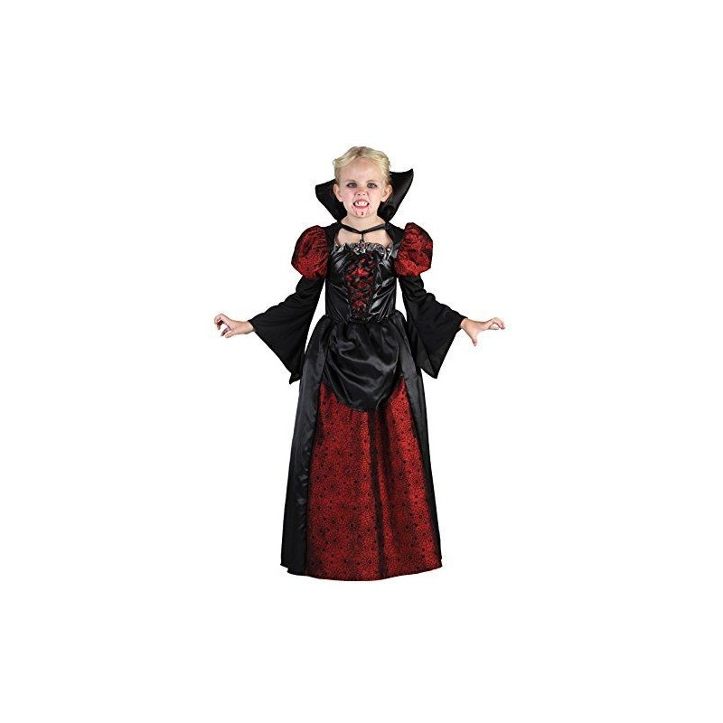 Disfraz vampiresa deluxe niña tallas