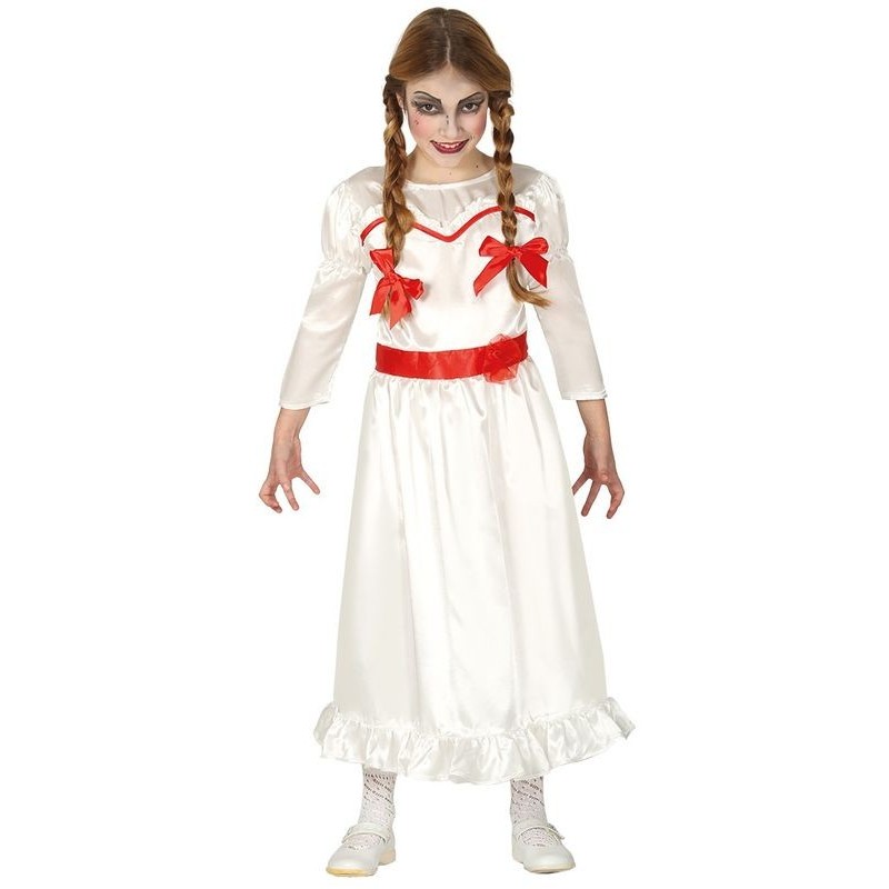 Disfraz muñeca anna poseida para niña tallas infantil