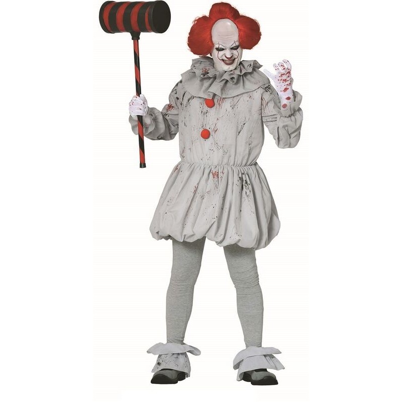 Disfraz Payaso asesino pelicula adulto similar a IT