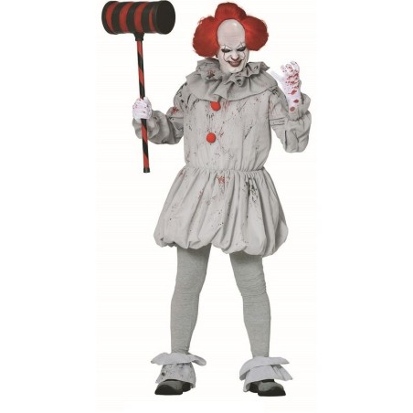 disfraz payaso asesino pelicula adulto similar a it