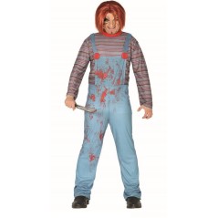 disfraz muneco diabolico similar a chucky