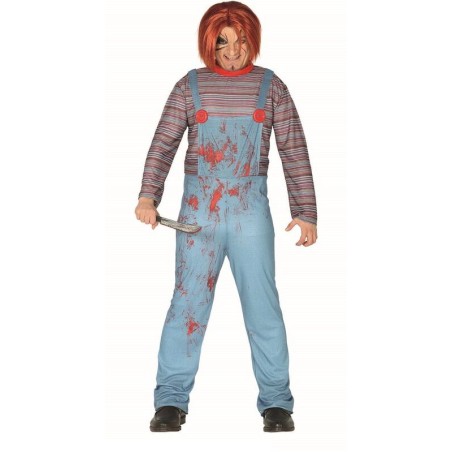 disfraz muneco diabolico similar a chucky