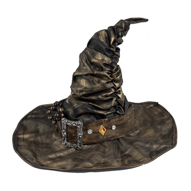 Sombrero Bruja cobrizo envejecido extra deluxe