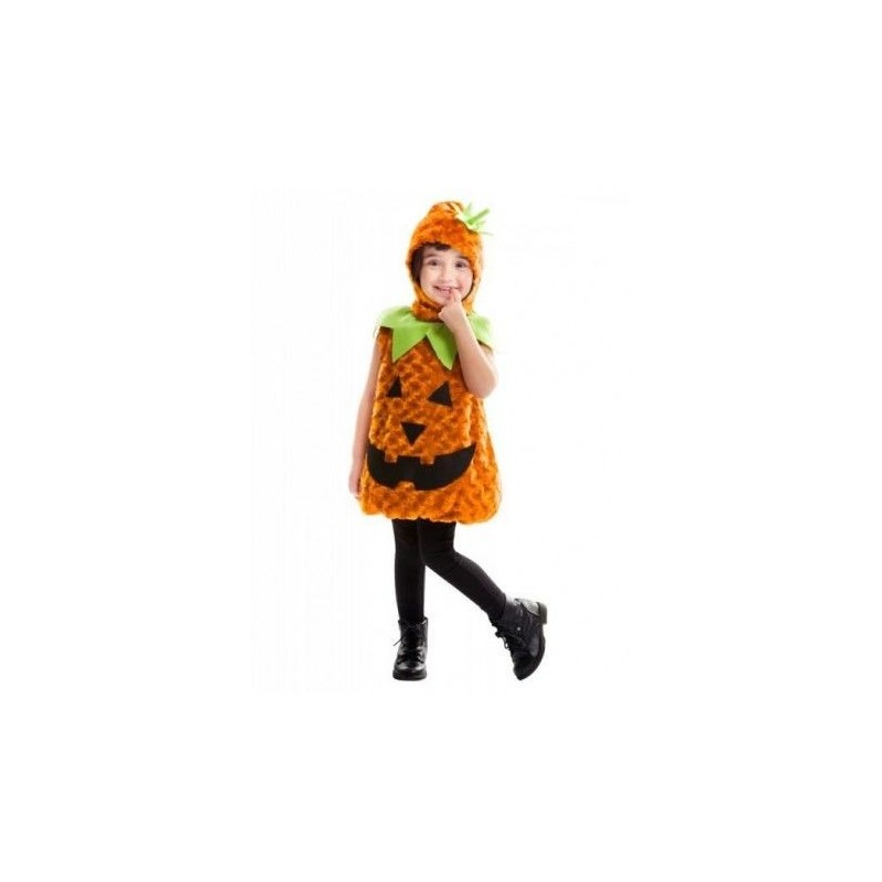 DISFRAZ CALABAZA PELUCHE TALLAS AÑOS HALLOWEEN NIÑO