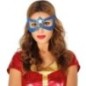 Antifaz capitana super heroína mujer