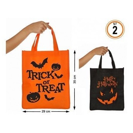 bolsa o cesto recogecaramelos para halloween