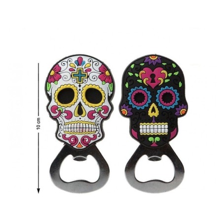 abrelatas calavera mejicana halloween dia de muertos