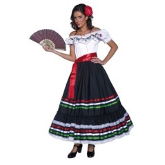 disfraz mejicana para mujer tallas catrina