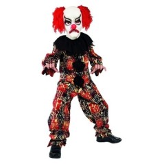 disfraz payaso asesino para nino tallas