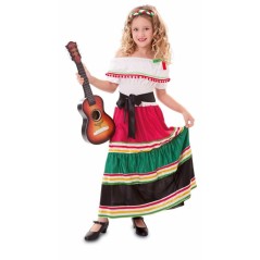 disfraz mejicana blanco para nina catrina