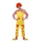 Disfraz asesino hamburguesa adulto