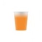 Vasos cumpleaños naranjas 8 uds
