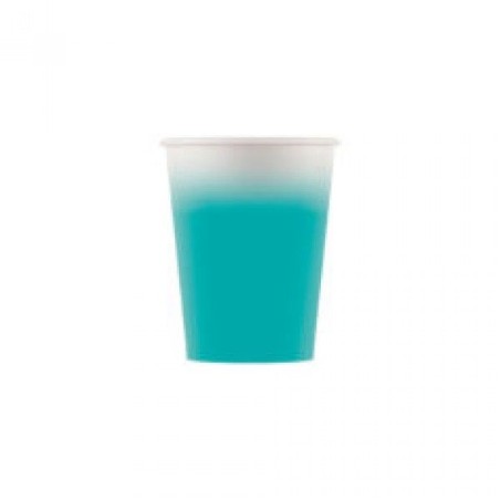 vasos cumpleanos verde menta 8 uds