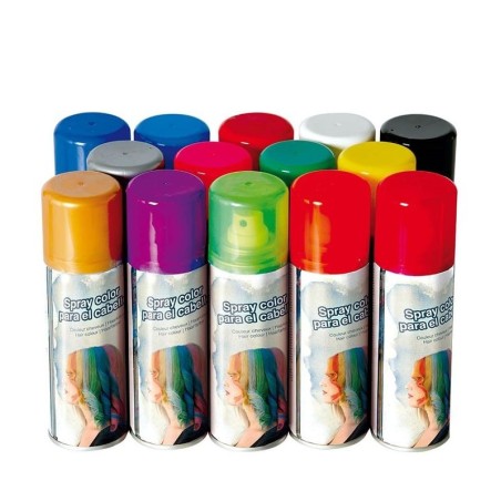 spray para pelo tinte cabello 125 ml varios colores