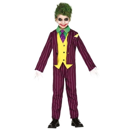 disfraz payaso loco joker infantil nino tallas