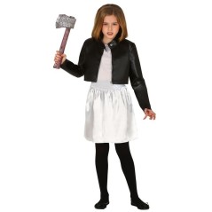 Disfraz novia del muñeco diabolico para niña 5-6 años-Tus Disfraces