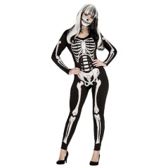 disfraz esqueleto para mujer talla m o l