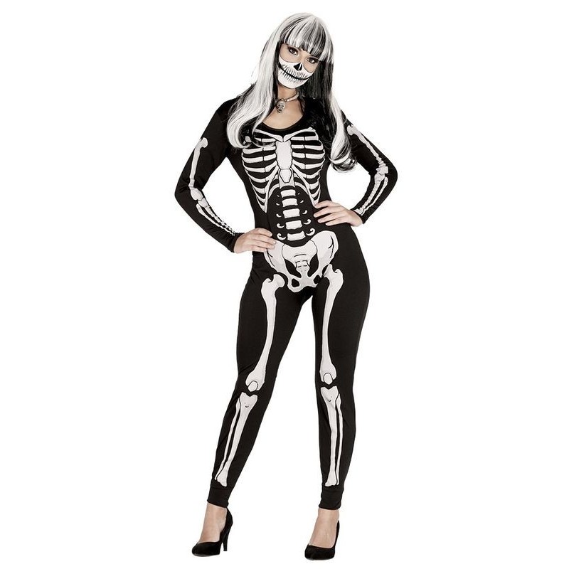 Disfraz esqueleto para mujer talla M o L
