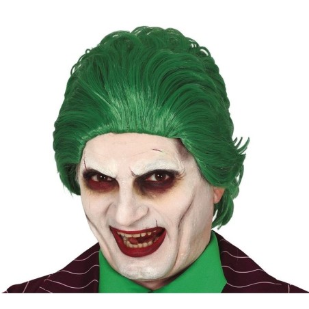 peluca bufon similar al joker