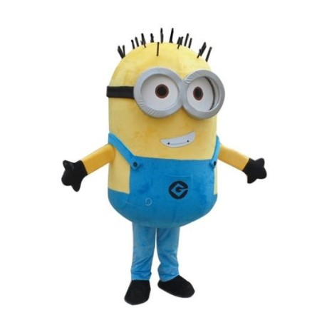 disfraz minero mascota cabezudo
